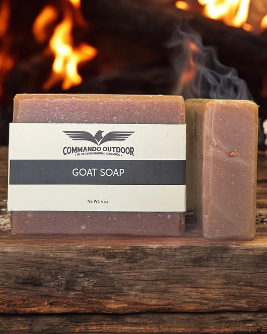 Commando Outdoor Goat's Milk Men's Soap (Bonfire)