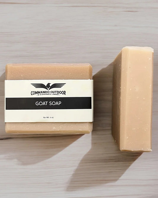 Commando Outdoor Goat's Milk Soap (Unscented) - For Sensitive Skin